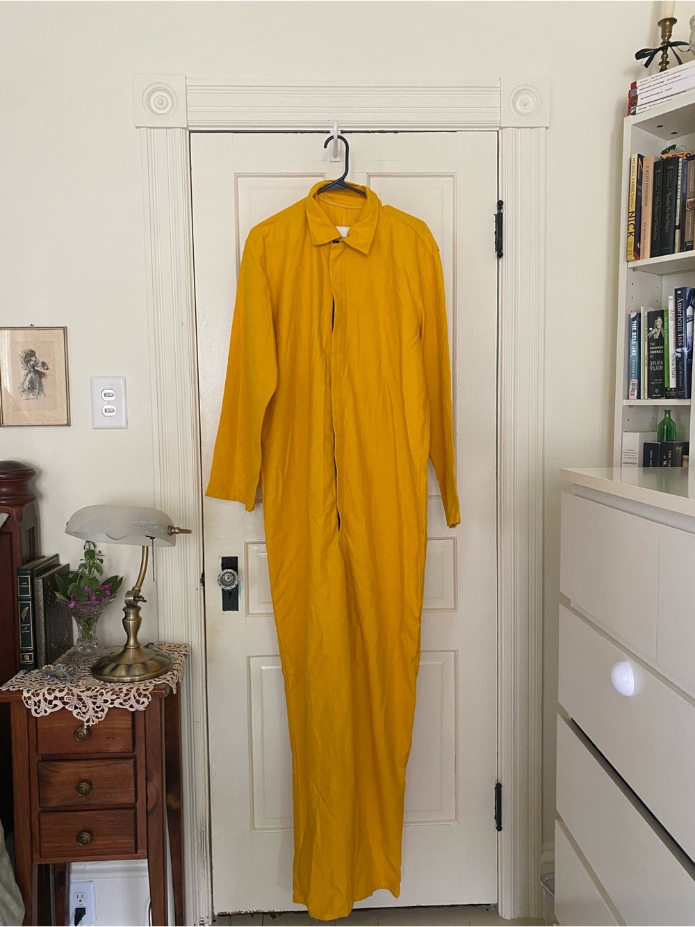 Vintage Safeguard America Yellow Nomex IlIA Flame Resistant Coverall USA XL